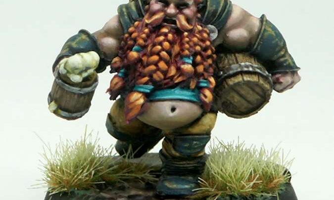 Beermaster Dwarf – Atlantis Miniatures