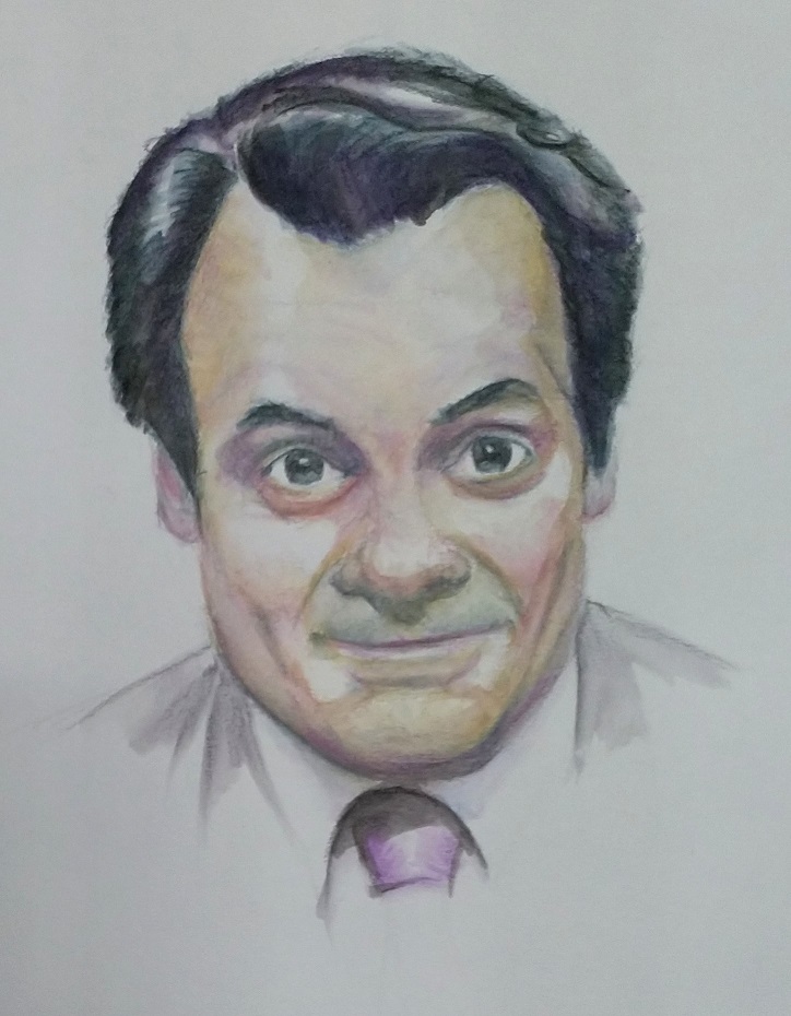 David Jason - Watercolour