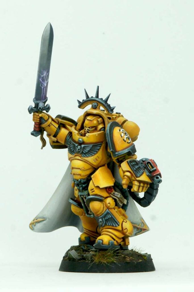 Imperial Fists Captain - Front