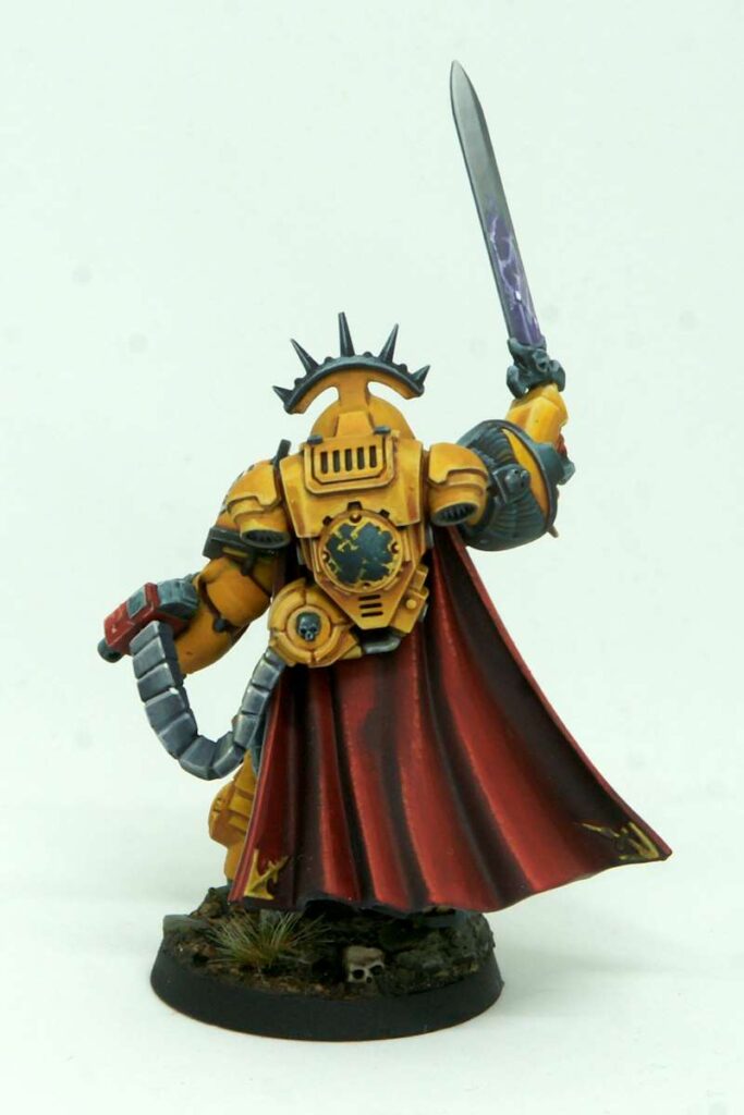 Imperial Fists Captain - Back